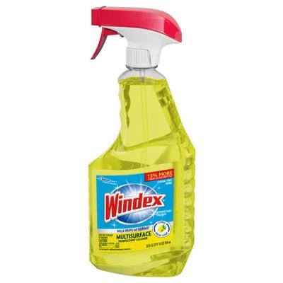 Windex® Citrus Scent One-Step Disinfectant 32 FLOZ Multi Surface RTU Antibacterial 12/Case