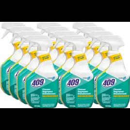 Formula 409® Citrus Scent All Purpose Cleaner Disinfectant Deodorizer 32 FLOZ Multi Surface RTU Antibacterial 12/Case
