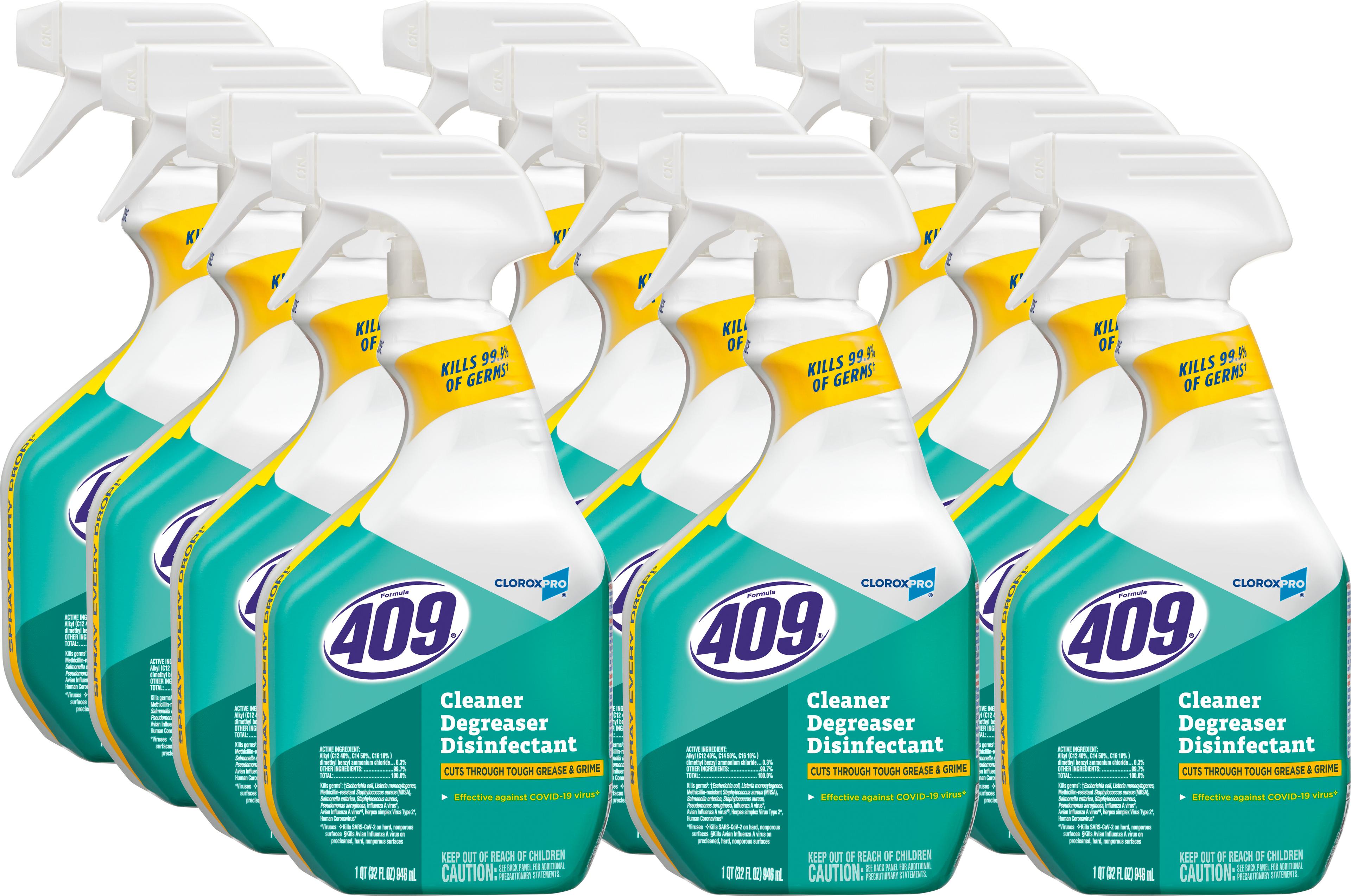 Formula 409® Citrus Scent All Purpose Cleaner Disinfectant Deodorizer 32 FLOZ Multi Surface RTU Antibacterial 12/Case