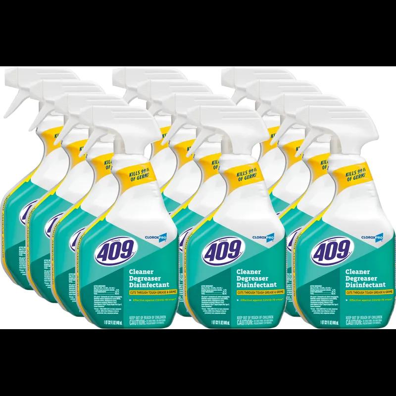 Formula 409® Citrus Scent All Purpose Cleaner Disinfectant Deodorizer 32 FLOZ Multi Surface RTU Antibacterial 12/Case
