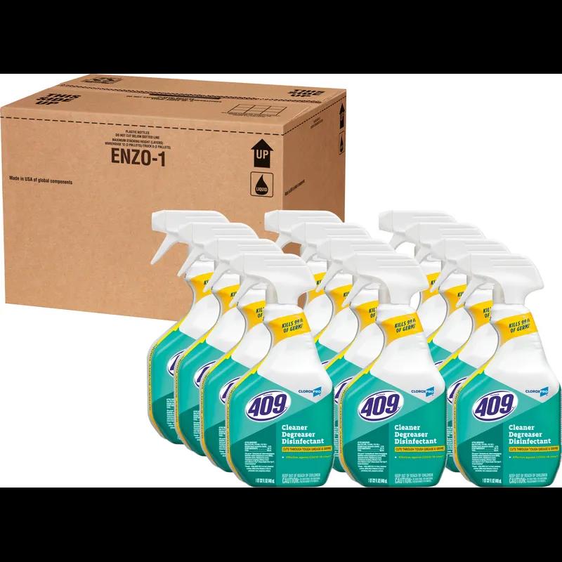 Formula 409® Citrus Scent All Purpose Cleaner Disinfectant Deodorizer 32 FLOZ Multi Surface RTU Antibacterial 12/Case