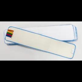 Cleaning Pad 26.5 IN White Blue Microfiber 5 Count/Pack