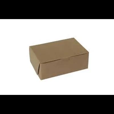 Cake Box 5X4X3 IN Kraft Paperboard Kraft Rectangle Lock Corner 250/Bundle
