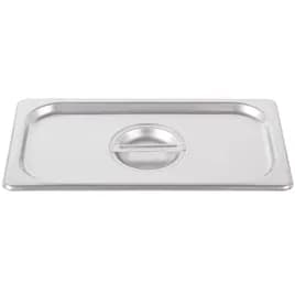 Super Pan V® Cover For Steam Table Pan 1/3 Size Stainless Steel Solid 1/Each