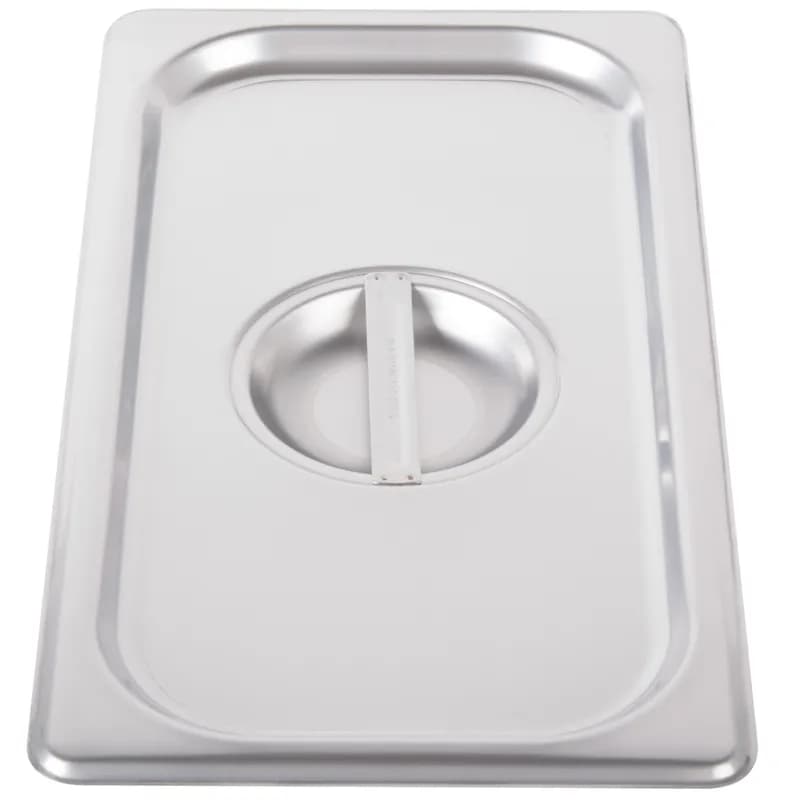 Super Pan V® Cover For Steam Table Pan 1/3 Size Stainless Steel Solid 1/Each