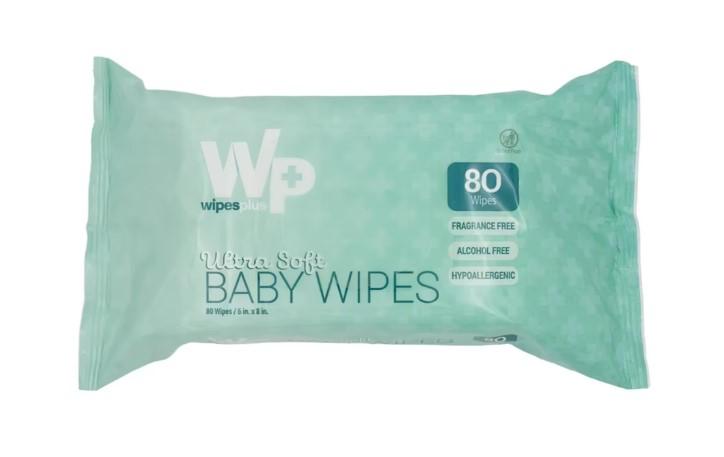 WipesPlus® Baby Wipe 80 Count/Pack