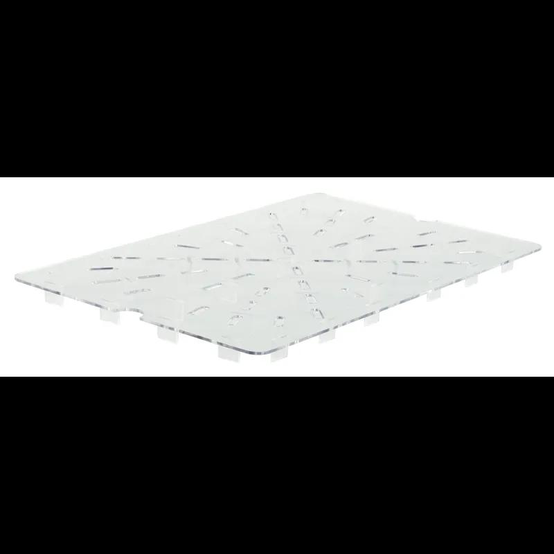 Shelf Drain Full Size 21.25X13X1 IN Clear Rectangle PC 1/Each