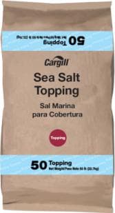 Sea Salt Topping 50 LB 1/Bag