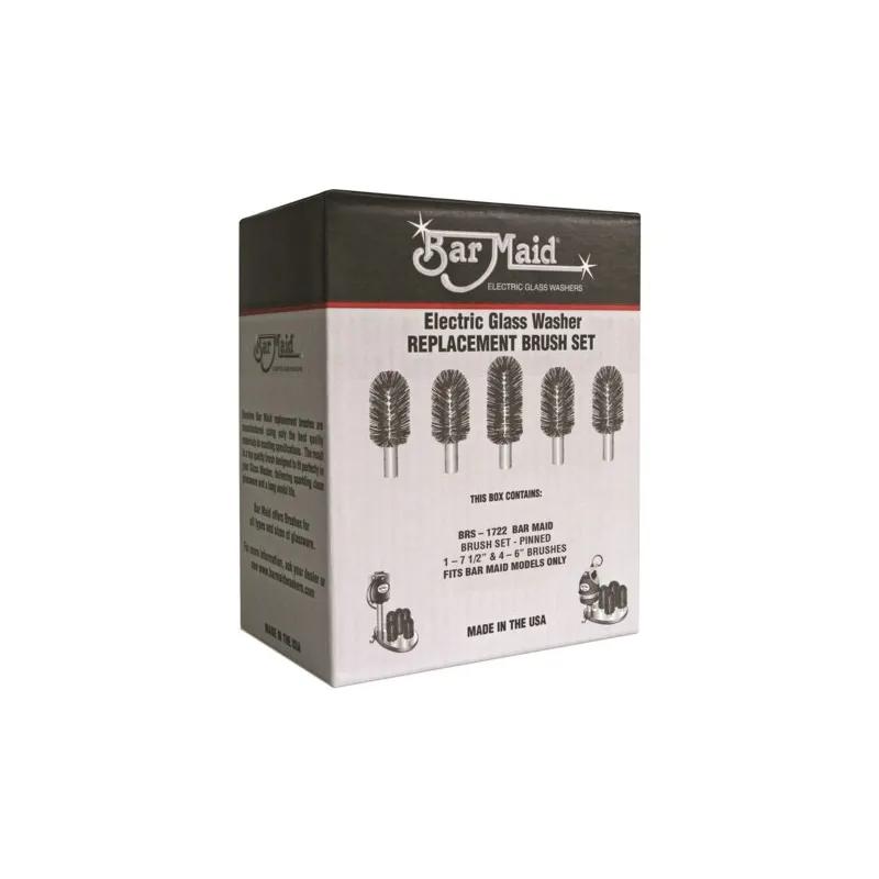 Bar Maid® Glass Washing Brush 5-Piece Set 1/Set