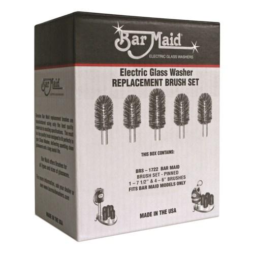 Bar Maid® Glass Washing Brush 5-Piece Set 1/Set