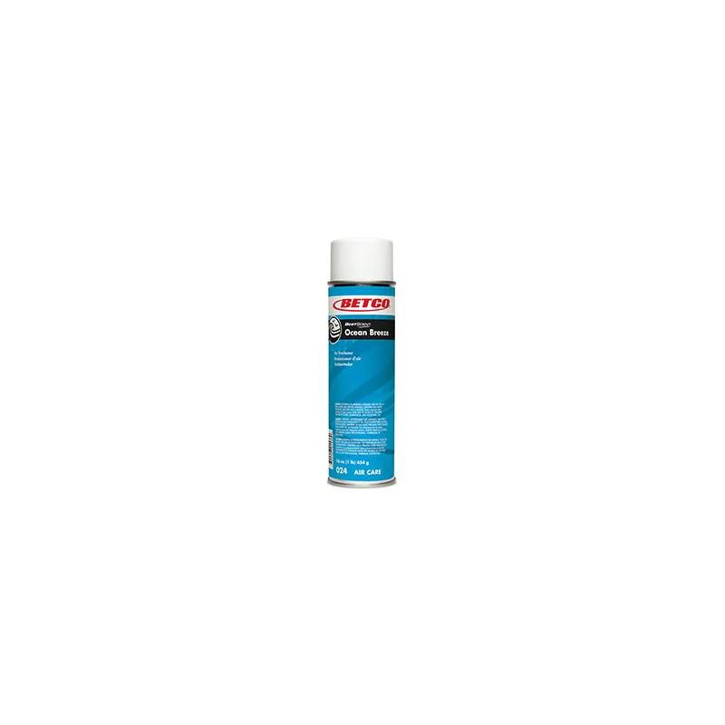 BestScent™ Deodorizer Ocean Breeze Turquoise Aerosol 16 OZ 12/Case