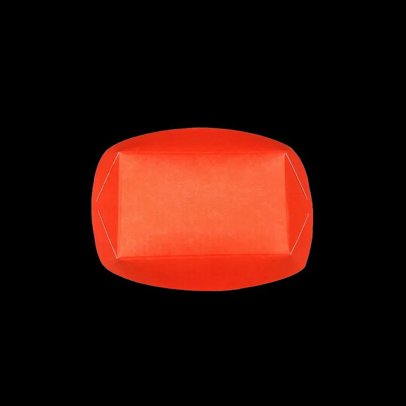 Food Tray 3 LB Paper Red Rectangle 500/Case