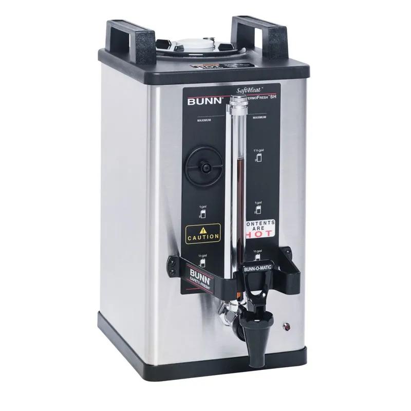 Soft Heat® 1.0G Batch Coffee Brewer Server 1.5 GAL Stainless Steel 1/Each