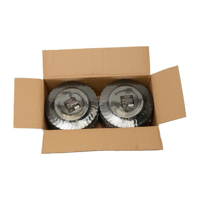 Plate 9 IN Plastic Black 180/Case