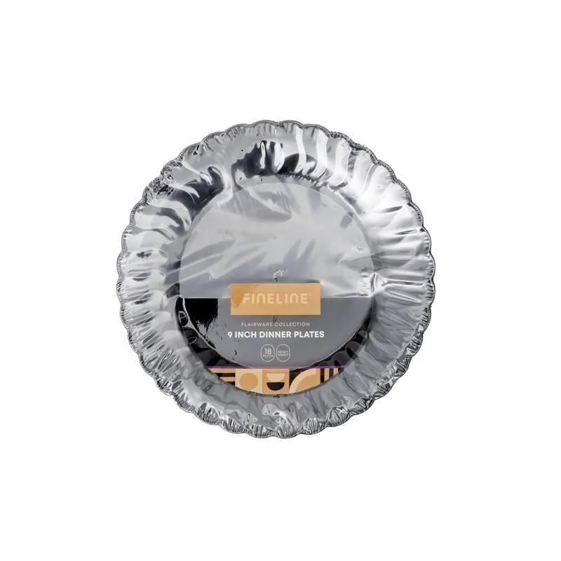 Plate 9 IN Plastic Black 180/Case