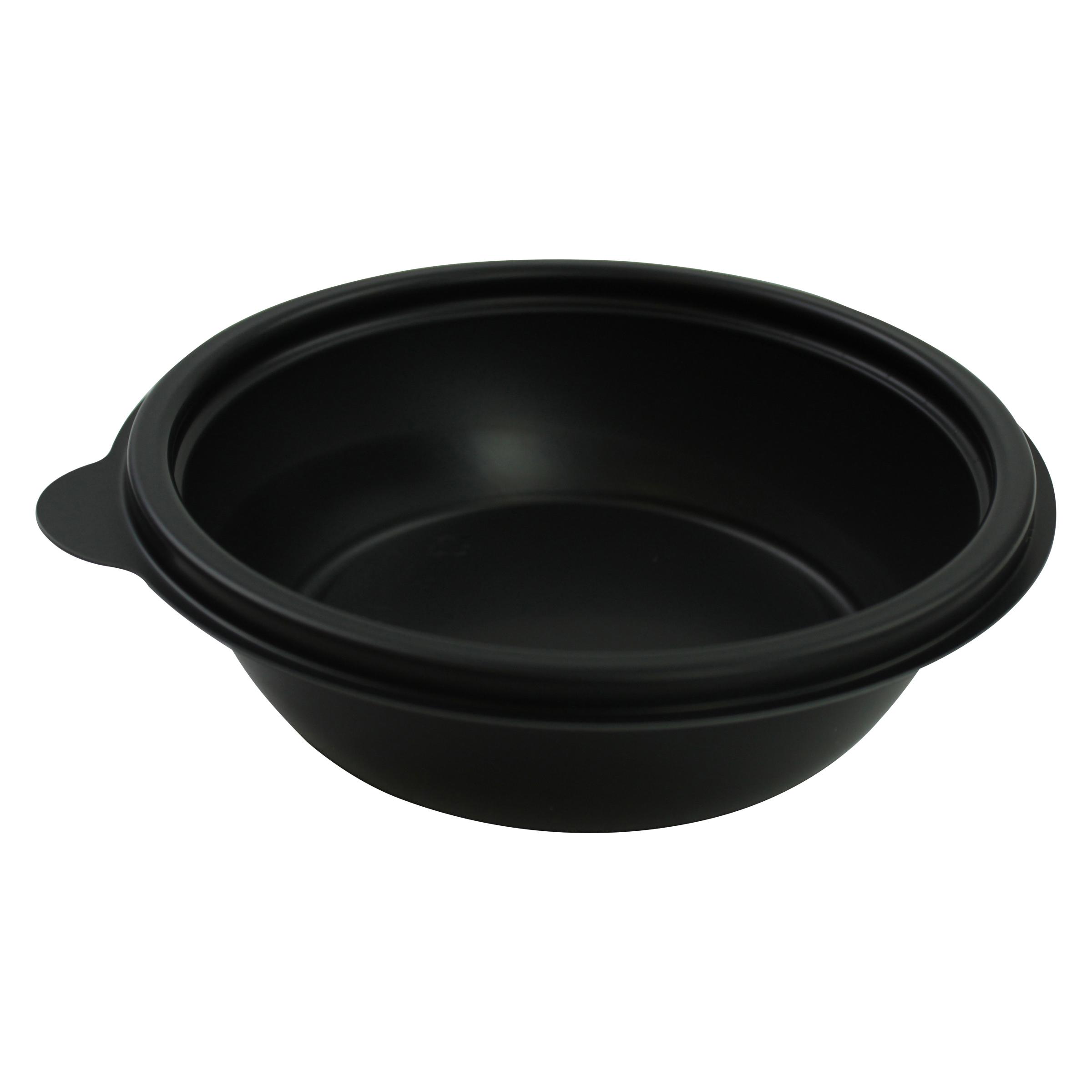 Bowl 8 OZ PP Black Round 500/Case