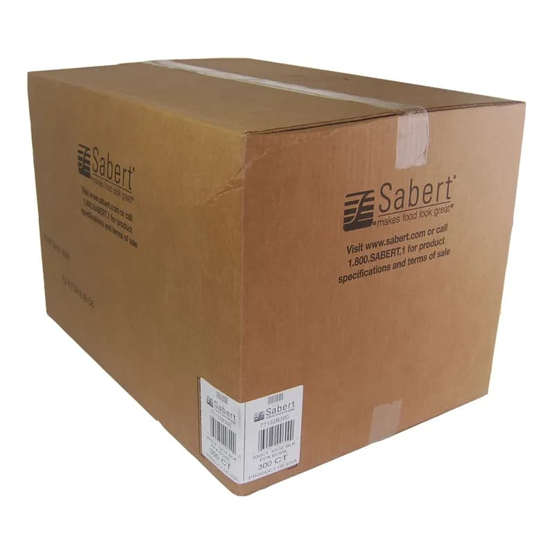 Bowl Medium (MED) 32 OZ PP Black Round 300/Case