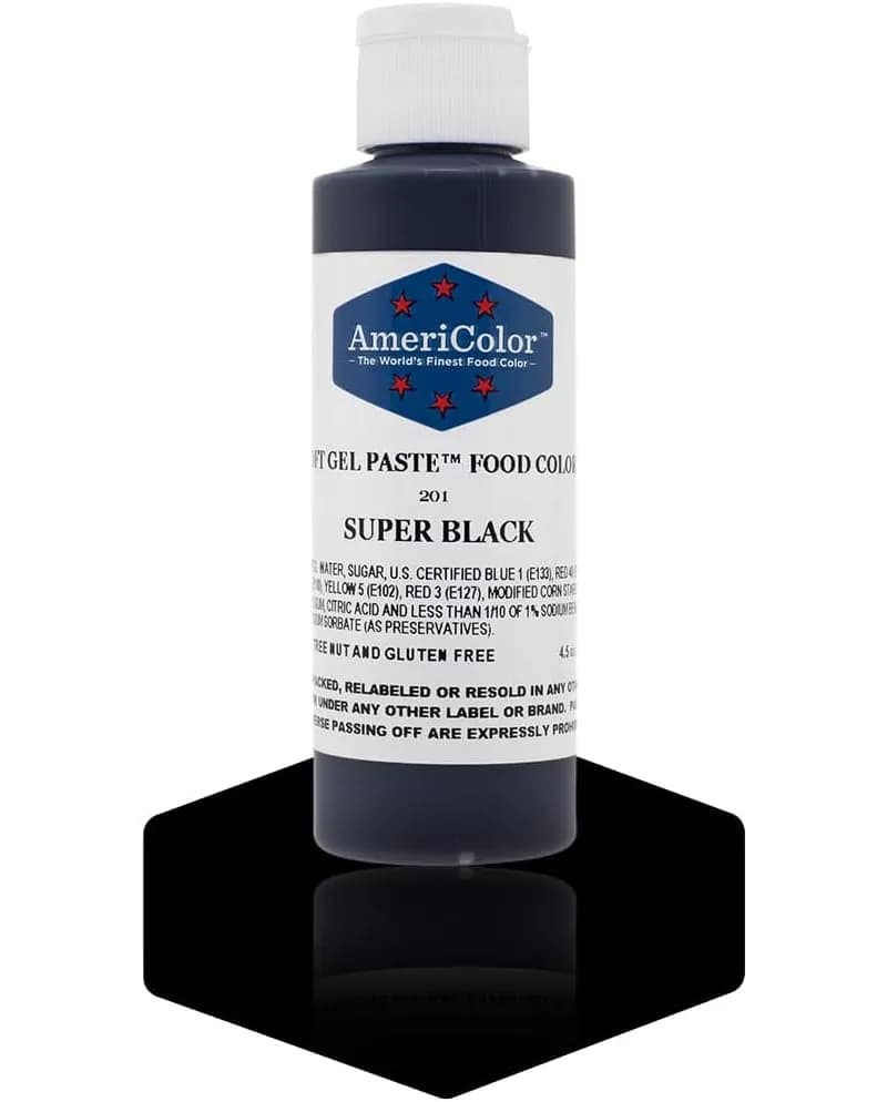 AmeriColor® Super Gel 4.5 OZ Black 1/Each