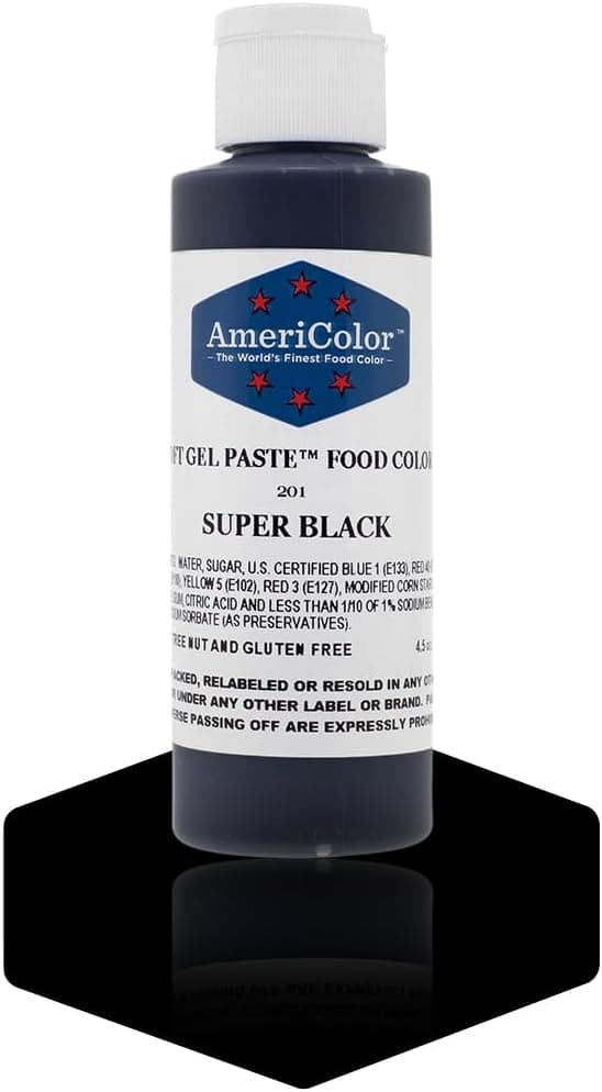 AmeriColor® Super Gel 4.5 OZ Black 1/Each