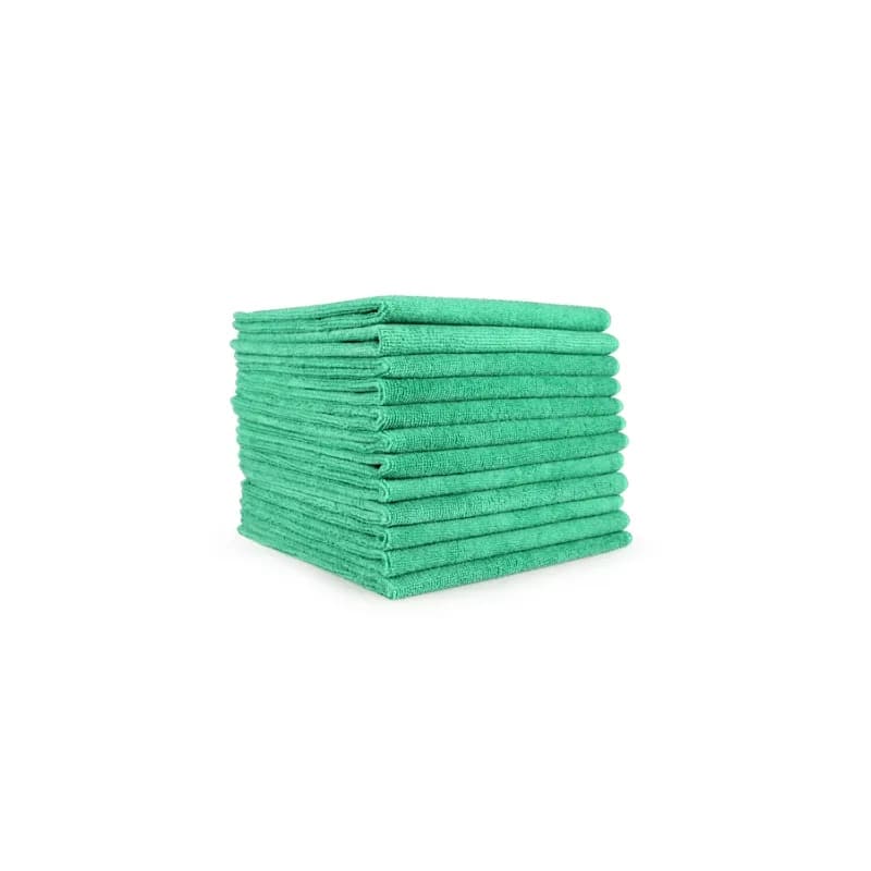 HOSPECO® Cleaning Cloth 16X16 IN 300GM Polyester Polyamide Green 12/Pack