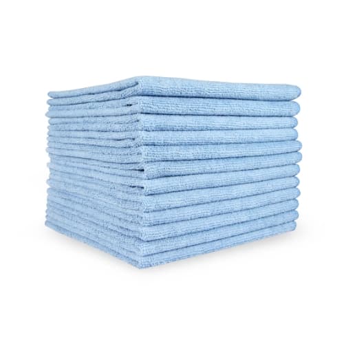 HOSPECO® Cleaning Cloth 16X16 IN 300GM Polyester Polyamide Blue 12/Pack