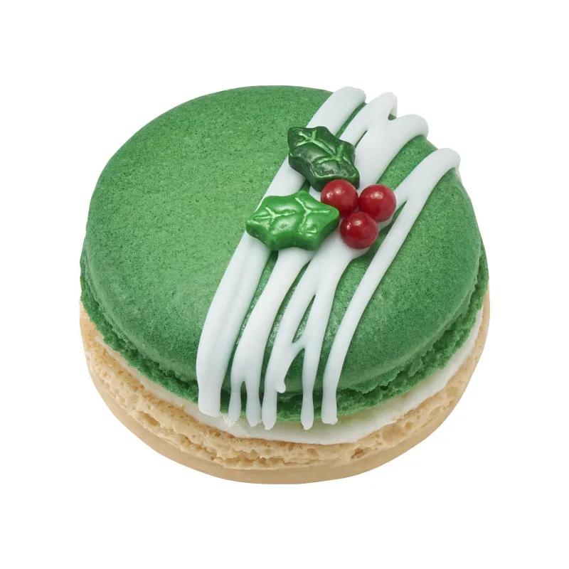 Holly Berries & Leaves Mix - Red 3 Free Sugar Candy Decorations Red Green 1/Jr