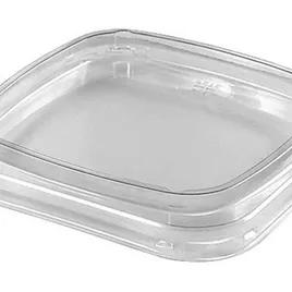 Lid 4X3 IN PET Clear Square For Container 1500/Case