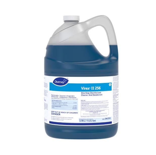Virex® II 256 Mint Disinfectant Cleaner Deodorizer 1 GAL Liquid One Step 1/Each