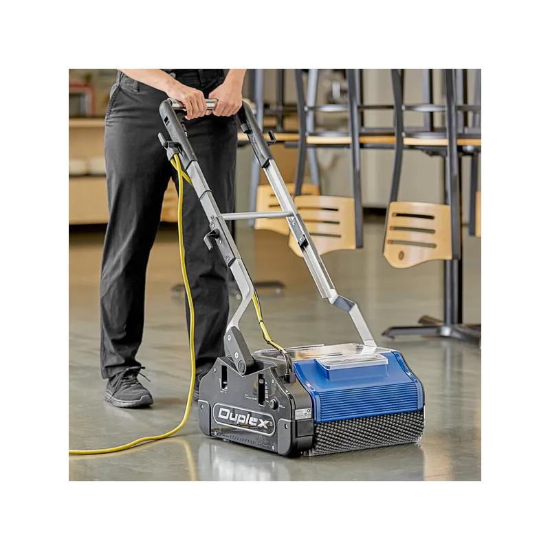 Floor Scrubber 14IN Blue Gray With 35FT Cord Walk Behind 2 Brushes 1/Each