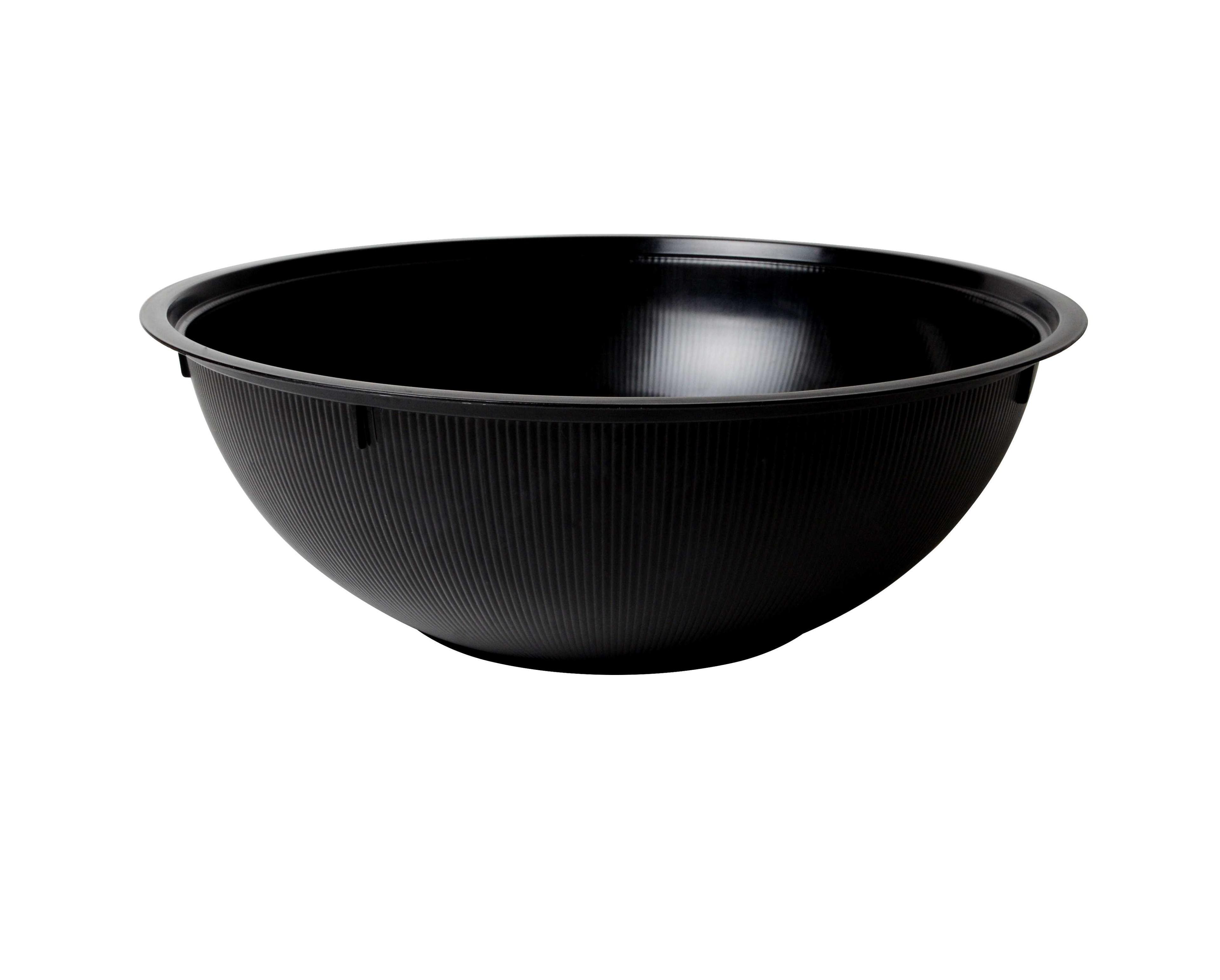 Bowl 320 OZ PP Black 25/Case