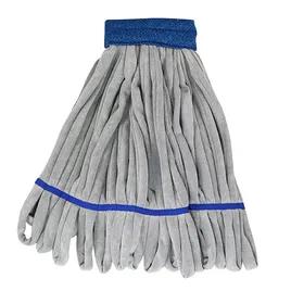 SmartColor™ RoughMop Tube Mop Gray Blue Microfiber Double Sided String 1/Each