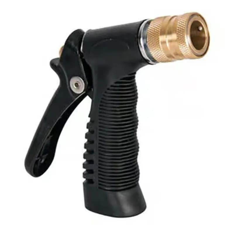 Hydro Systems Spray Nozzle Plastic With Female Quick Connect Ergonomic Handle With Brass Coupling 1/Each