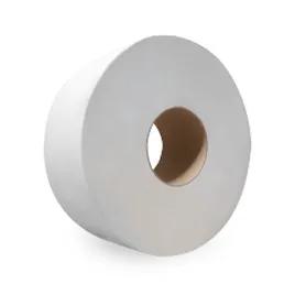 Ultra Toilet Paper & Tissue Roll 1000 FT 2PLY White Jumbo (JRT) 9IN Roll 12 Rolls/Case