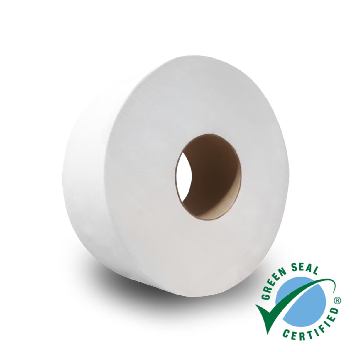 Ultra Toilet Paper & Tissue Roll 1000 FT 2PLY White Jumbo (JRT) 9IN Roll 12 Rolls/Case