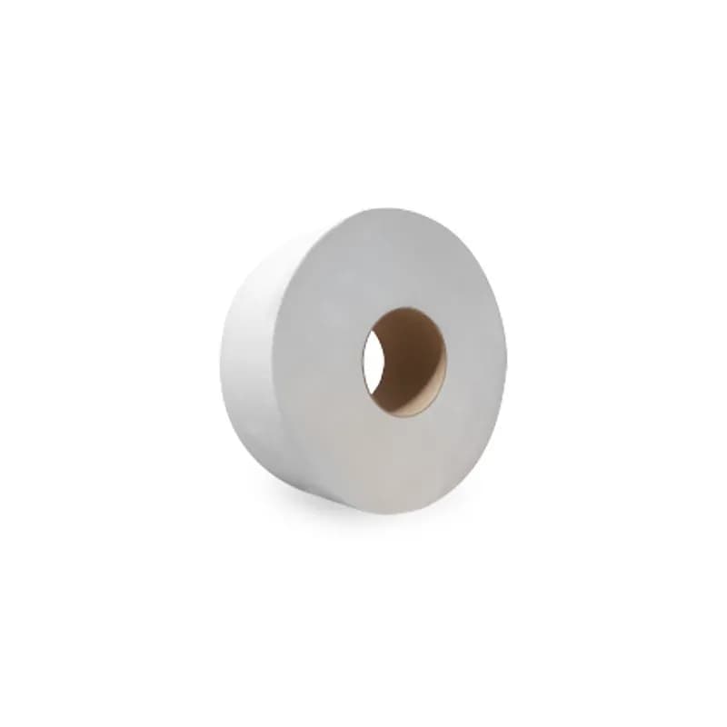 Ultra Toilet Paper & Tissue Roll 1000 FT 2PLY White Jumbo (JRT) 9IN Roll 12 Rolls/Case