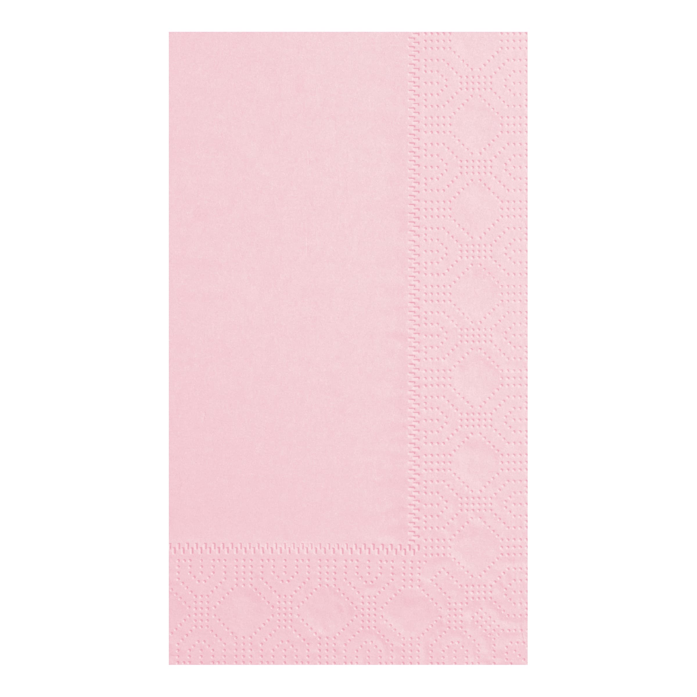 Dinner Napkins 7.5X4.25 IN Pink 2PLY 1000/Case