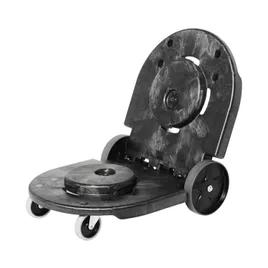 Brute® Trash Can Dolly 45.06X20.75X8.5 IN 400 LB Black Resin Tandem 1/Case