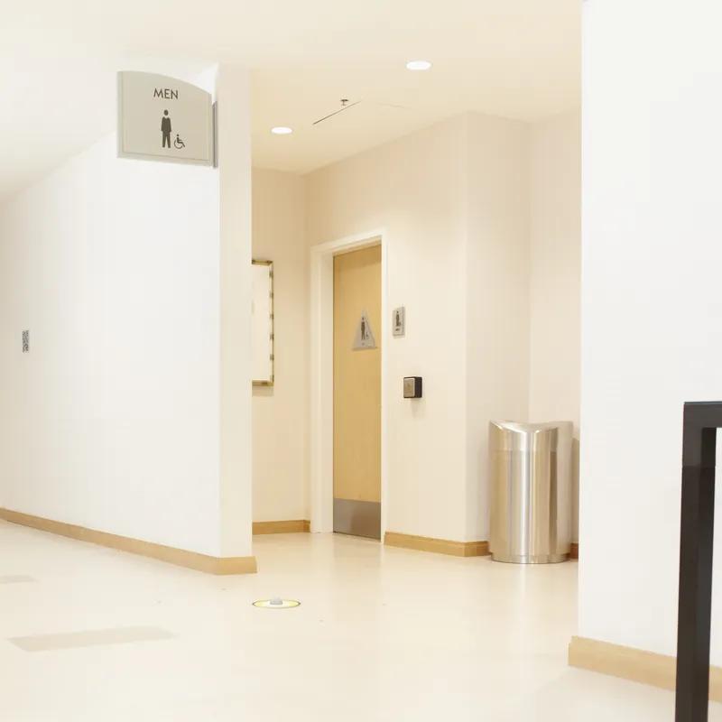 Eclipse Trash Can 30 GAL Stainless Steel With Open Lid Fire Resistant Open Top Plastic Inner Liner 1/Each