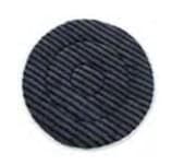 Carpet Bonnet 19 IN Blue Microfiber Loop End Blue and Gray Stripe Double Sided 1/Each