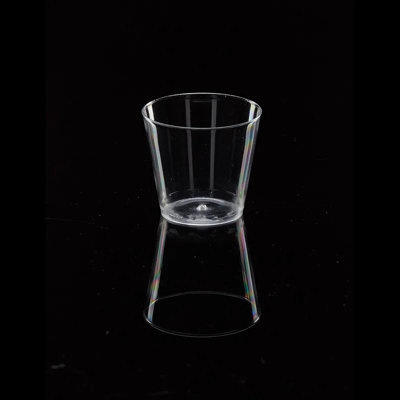Victoria Bay Cup Shot Glass 1 OZ PS Clear 50 Count/Pack 50 Packs/Case 2500 Count/Case