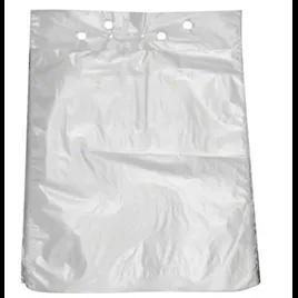 Deli Bag 8.5X8.5 IN HDPE Clear With Flip Top Closure Saddlepack 2000/Case