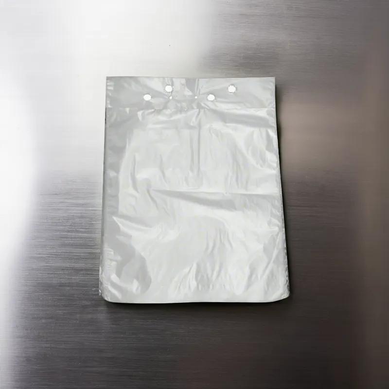 Deli Bag 8.5X8.5 IN HDPE Clear With Flip Top Closure Saddlepack 2000/Case