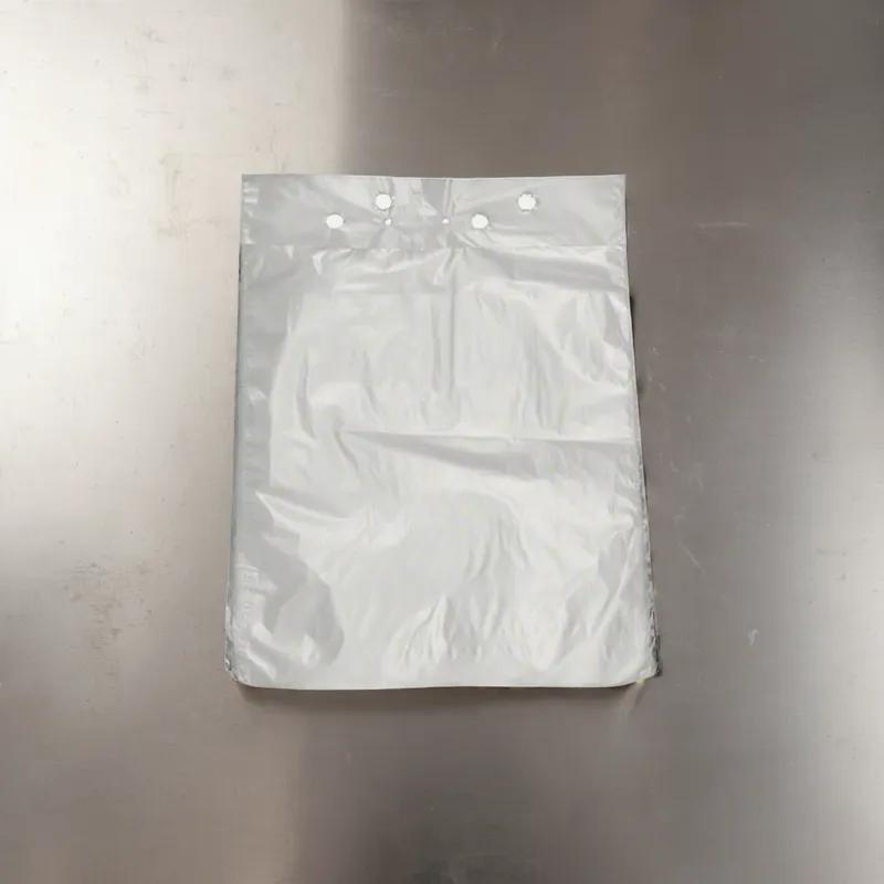 Deli Bag 8.5X8.5 IN HDPE Clear With Flip Top Closure Saddlepack 2000/Case