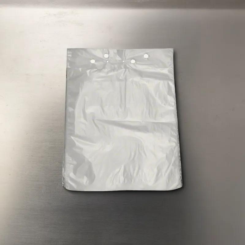 Deli Bag 8.5X8.5 IN HDPE Clear With Flip Top Closure Saddlepack 2000/Case