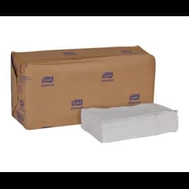 Dispenser Napkins 12X13 IN 3.75X6.5 IN White Paper 1PLY 1/8 Fold Refill Embossed 500 Count/Pack 12 Packs/Case