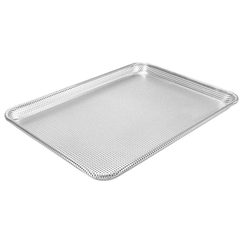 Bun Pan Sheet Pan 1/2 13X18 IN Aluminum 16GM Perforated 12/Each