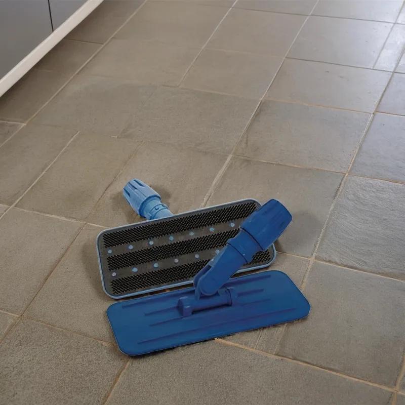 Dust Mop 9X4 IN Hook & Loop Backing Swivel 1/Each