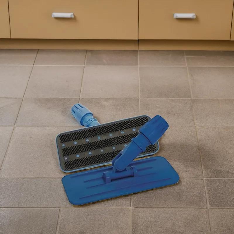 Dust Mop 9X4 IN Hook & Loop Backing Swivel 1/Each