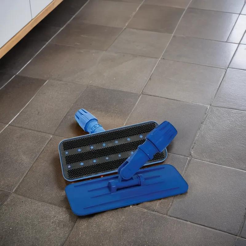 Dust Mop 9X4 IN Hook & Loop Backing Swivel 1/Each