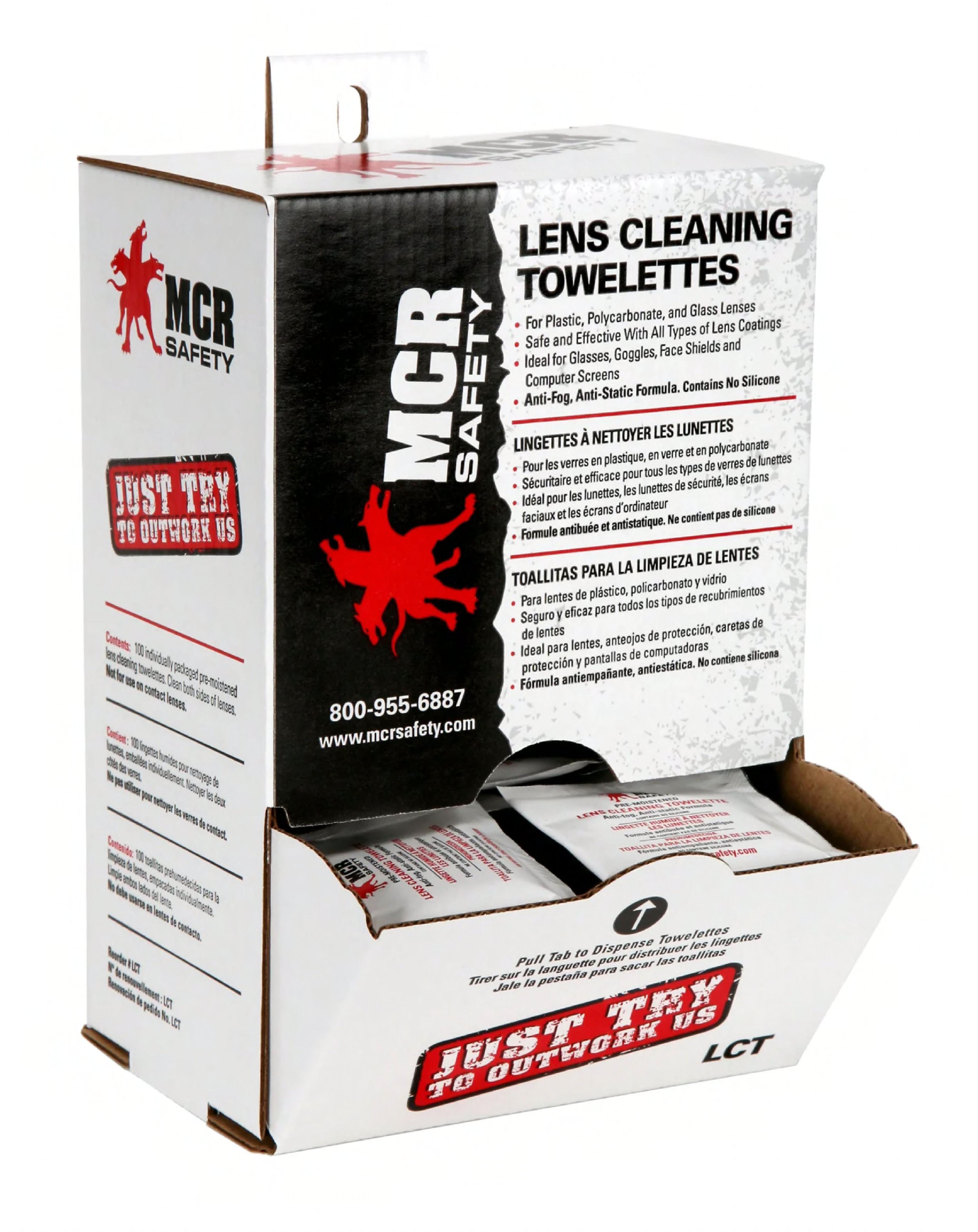 Lens Cleaning Wipe 100 Count/Box 25 Box/Case